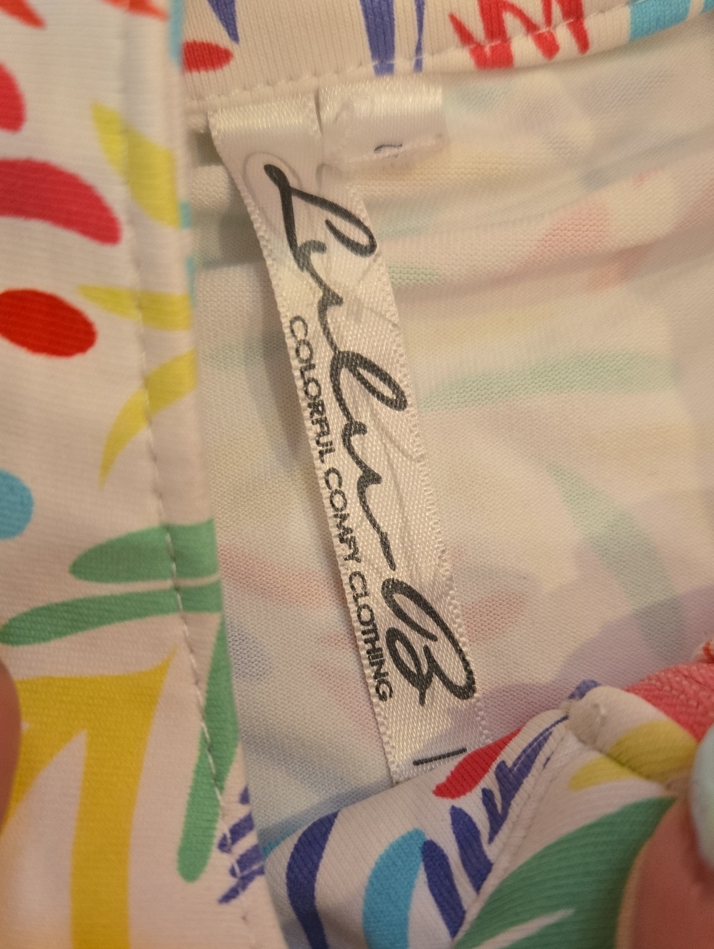 Lulu-B Multi-Color Design Print 1/4 Zipper Jacket - Picture 3 of 9
